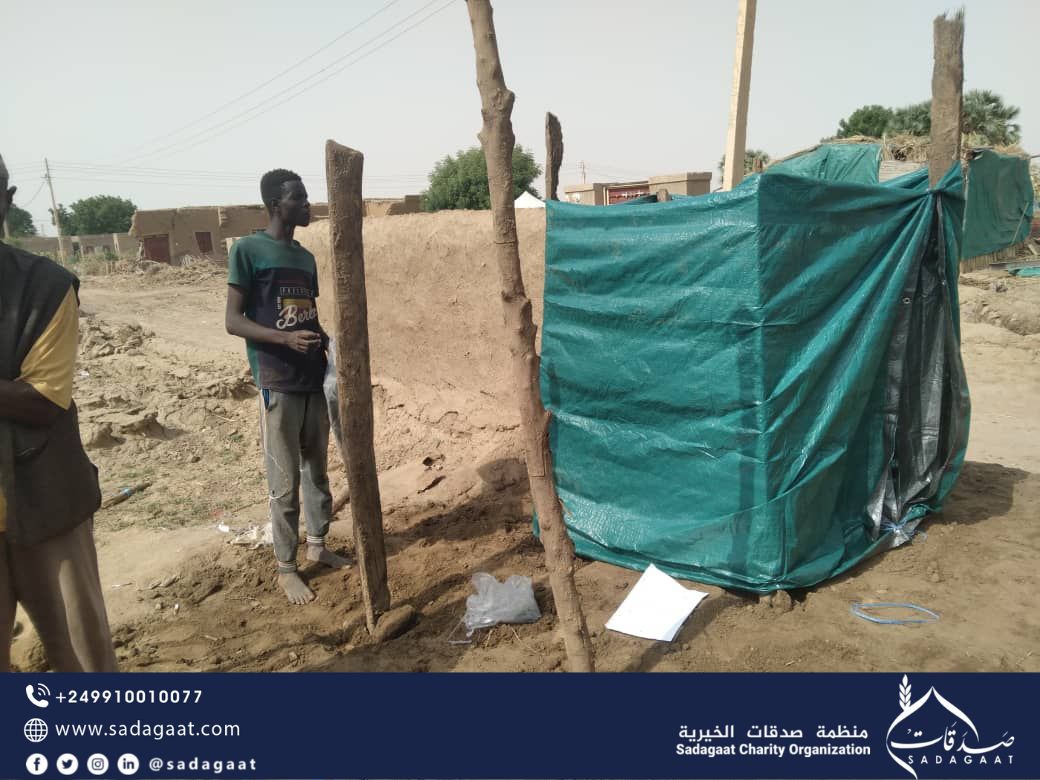 مساهمة في محلية بربر من السيول والأمطار