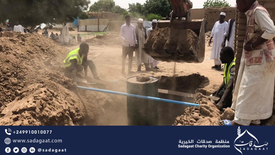 the contribution in Berber locality in floods and rains