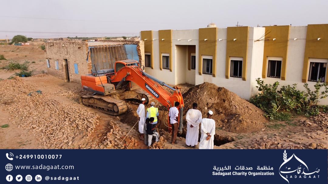 the contribution in Berber locality in floods and rains