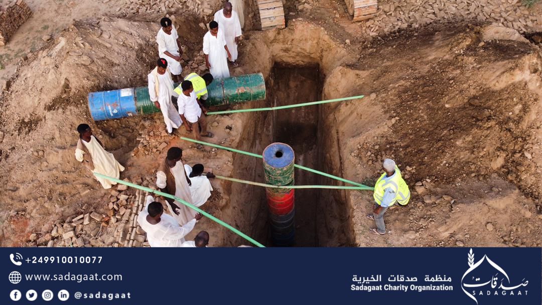 the contribution in Berber locality in floods and rains