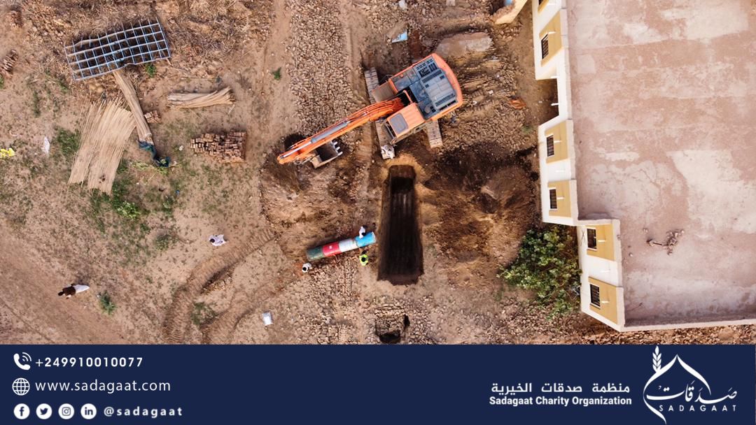 the contribution in Berber locality in floods and rains