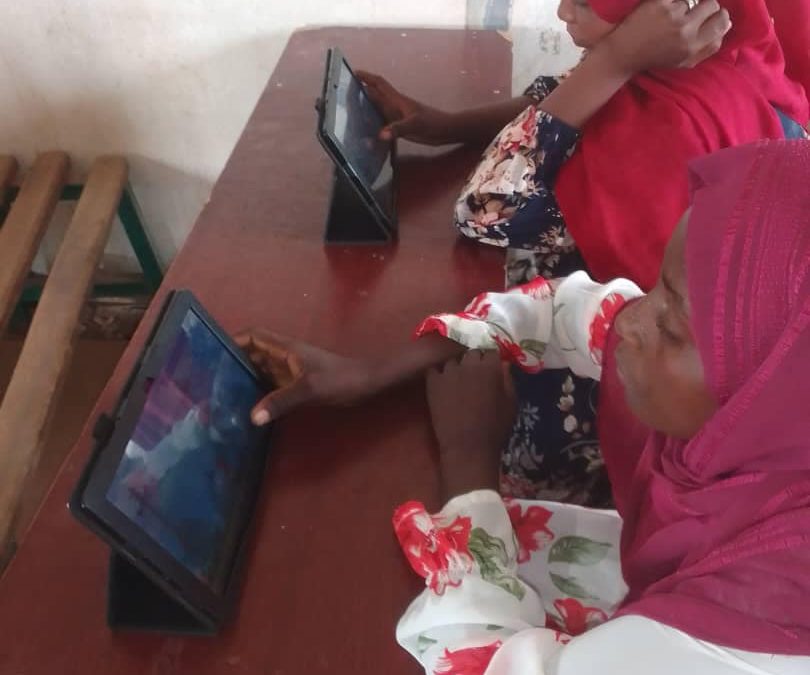Launching the first safe space center for E-learning in Bahar al-Arab locality, East Darfur