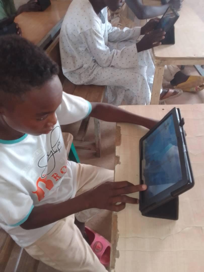 Launching the first safe space center for E-learning in Bahar al-Arab locality, East Darfur