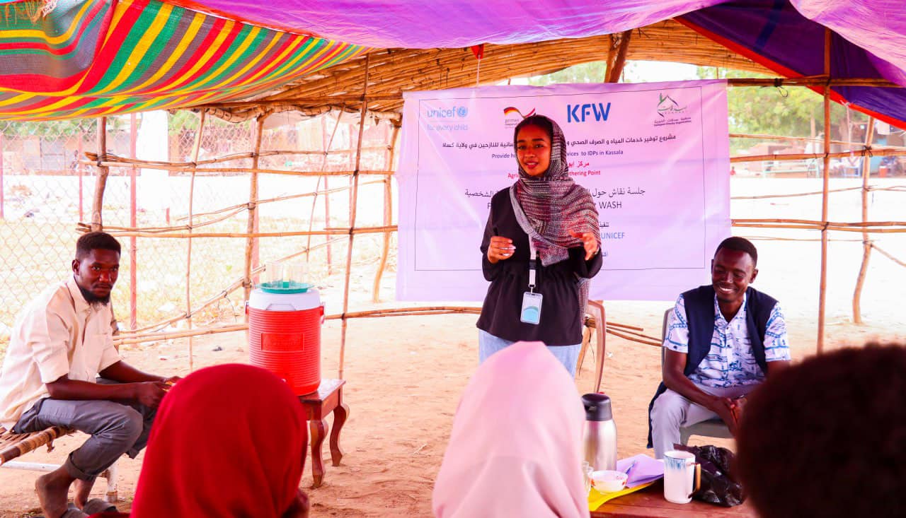 Providing water, sanitation, and hygiene services for displaced persons in Kassala
