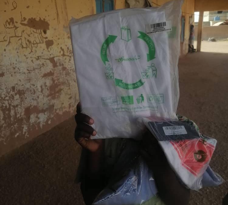 Distribution of Clothes and Essentials for Children