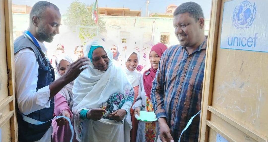 منظمة صدقات الخيرية تدشّن 10 مراكز جديدة للتعليم الإلكتروني بالخرطوم بدعم من اليونيسف ضمن حملة الخرطوم تتعافى