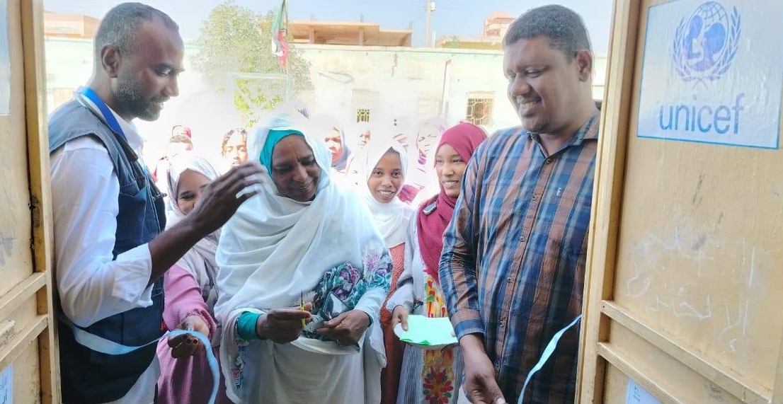 منظمة صدقات الخيرية تدشّن 10 مراكز جديدة للتعليم الإلكتروني بالخرطوم بدعم من اليونيسف ضمن حملة الخرطوم تتعافى
