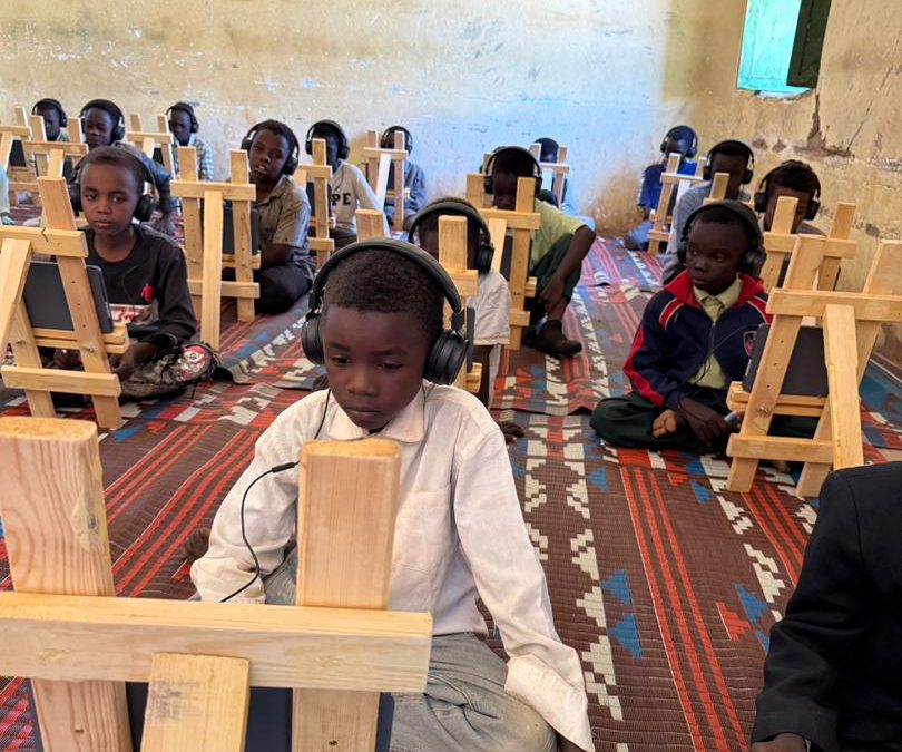 منظمة صدقات الخيرية تفتتح 4 مراكز للتعليم الإلكتروني بمحلية جبل أولياء ضمن مشروع SPEEP