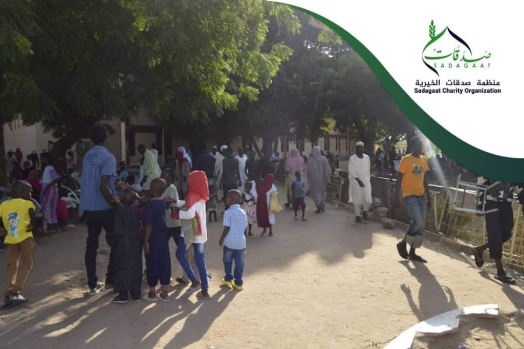 مشروع فرحة العيد للأطفال في مراكز الإيواء