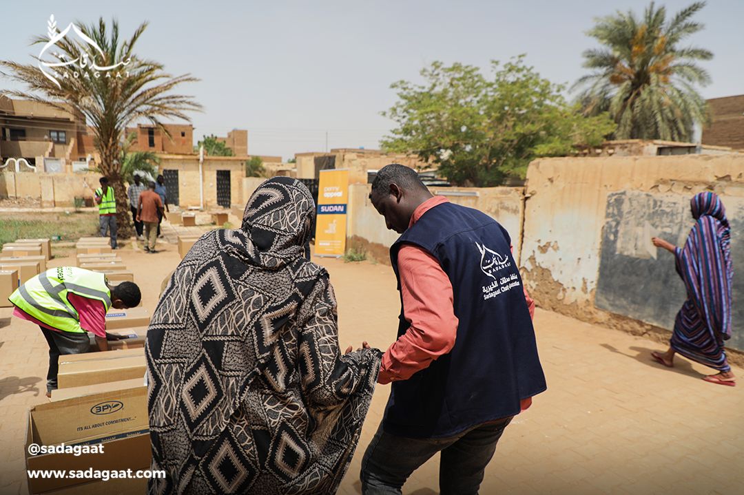 Sadagaat Distributes 100 Food Baskets to Families in Khartoum State